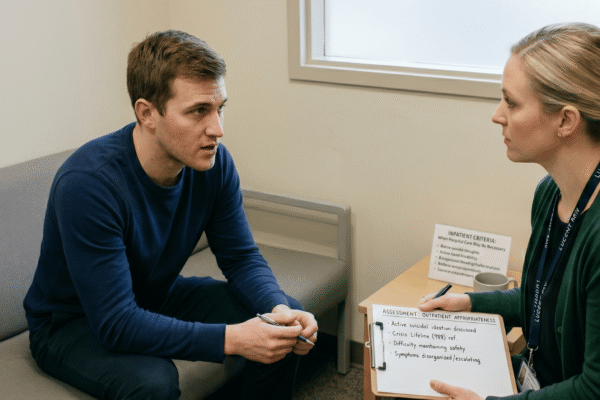 When Outpatient Mental Health Care Is Not Appropriate