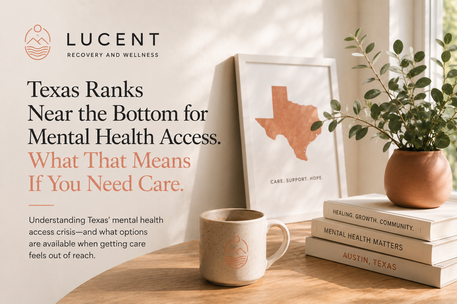 Texas Ranks Near the Bottom for Mental Health Access. What That Means If You Need Care.