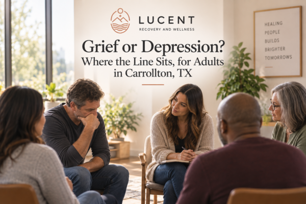 Grief or Depression? Where the Line Sits, for Adults in Carrollton, TX